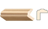 Drvena ugaona lajsna L oblika