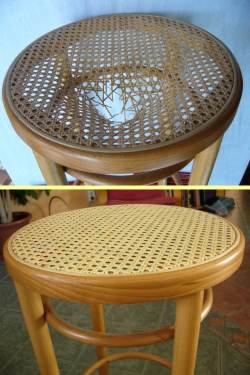 Zamena trske na tonet stolicama